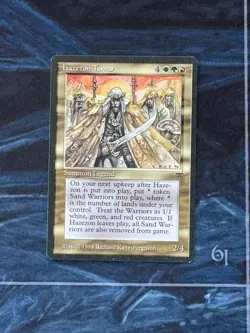 MTG Hazezon Tamar Legends English Rare NM Vintage Magic - Image 1
