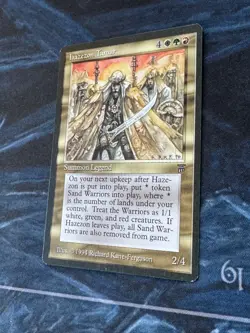 MTG Hazezon Tamar Legends English Rare NM Vintage Magic - Image 2