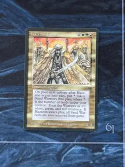 MTG Hazezon Tamar Legends English Rare NM Vintage Magic - Image 6