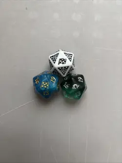 Lot Of 3 Mtg D20 Bundle Spin downs Aetherdrift Mh3 Dice - Image 1