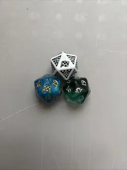 Lot Of 3 Mtg D20 Bundle Spin downs Aetherdrift Mh3 Dice - Image 2
