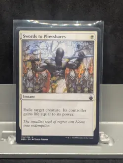 Swords to Plowshare X1 NM Battlebond MTG Magic the gathering - Image 2