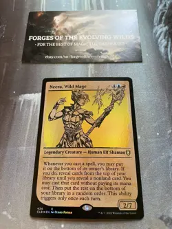 Neera, Wild Mage Showcase Foil - Commander Legends - CLB Baldur's Gate - Image 1