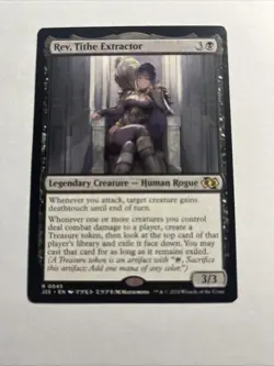 Rev, Tithe Extractor (Anime) - Foundations Jumpstart MTG Plus Bonus Rare!!! - Image 2