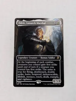 Odric, Lunarch Marshal (Borderless) Innistrad Remastered Regular - Image 2