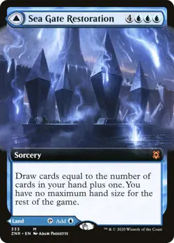 Sea Gate Restoration (Extended Art) Zendikar Rising Foil - Image 1