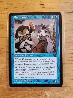 Ovinomancer - Visions - MTG Magic - Uncommon - Blue Creature - Image 2