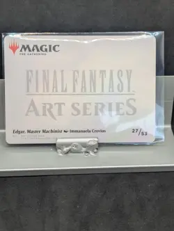 Edgar, Master Machinist ART SERIES X1  NM Final Fantasy MTG - Image 2