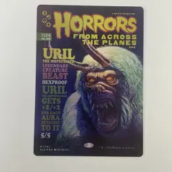 MTG Uril, The Miststalker (1767) *Foil* Secret Lair: Monstrous Magazines NM/MT - Image 4