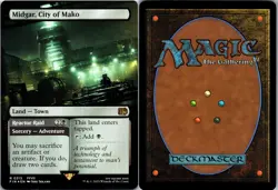 Midgar, City of Mako (Borderless) Final Fantasy Foil - Image 2