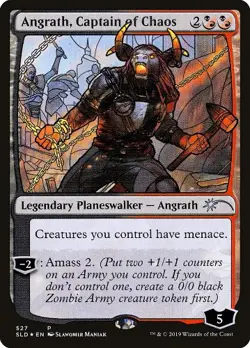 Angrath, Captain of Chaos - Foil - Stained Glass NM, English MTG Secret Lair Dro - Image 1