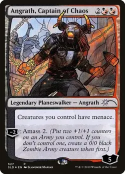 Angrath, Captain of Chaos - Foil - Stained Glass NM, English MTG Secret Lair Dro - Image 2