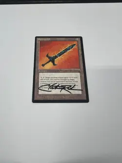 Runesword The Dark Signed Autograph Christopher Rush - B - Image 1