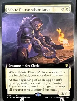 White Plume Adventurer (Extended Art) Commander Legends: Battle for Baldur's... - Image 1