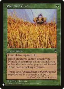 Elephant Grass - The List Reprints - MTG - NM - Regular Common - Image 1