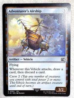 MTG - Adventurer’s Airship - Final Fantasy FIN - 0252 - EN - NM - Image 3