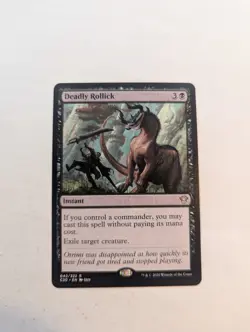 Commander 2020 Magic: The Gathering Deadly Rollick - Image 1