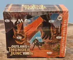SEALED MTG: Outlaws of Thunder Junction Collector Booster Box - Image 1
