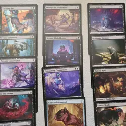 BLACK ***RATS's***EVIL Offering Tribal Custom Complete COMMANDER DECK MTG EDH - Image 12