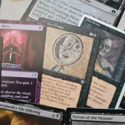 BLACK ***RATS's***EVIL Offering Tribal Custom Complete COMMANDER DECK MTG EDH - Image 6