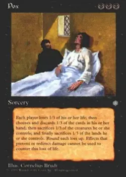 Mint/Near-Mint, English - 1 x MTG Pox Ice Age - Image 1
