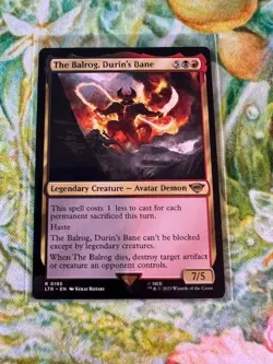 The Balrog, Durin's Bane MTG: LTR *Pack Fresh* - Image 1