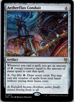 Magic the Gathering Aetherflux Conduit Aetherdrift Commander MTG Free Shipping! - Image 2