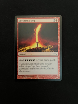 MTG - Seething Song - Mirrodin - NM - Never played FREE SHIPPING - Image 3