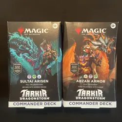 MtG: Tarkir: Dragonstorm Commander Deck - Abzan Armor & Sultai Arisen SEALED - Image 1