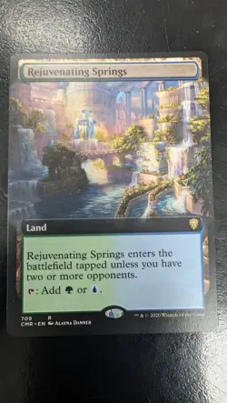 Rejuvenating Springs (Extended Art) Commander Legends Magic Card - Image 1