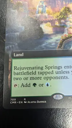 Rejuvenating Springs (Extended Art) Commander Legends Magic Card - Image 10