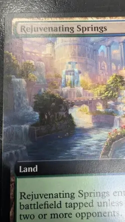 Rejuvenating Springs (Extended Art) Commander Legends Magic Card - Image 2