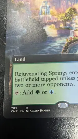 Rejuvenating Springs (Extended Art) Commander Legends Magic Card - Image 4