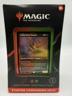 Magic: The Gathering Starter Commander Deck – Draconic Destruction (Red-Green) - Image 2