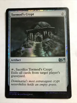 Tormod’s Crypt Foil X1 M15 NM Condition See Pics Front Back - Image 1