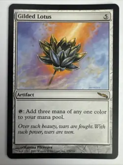 Gilded Lotus NM, English Mirrodin MTG Magic - Image 1
