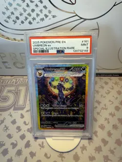 Pokémon TCG Prismatic Evolutions Umbreon EX Card 161/131 Sir PSA 9 MINT - Image 1