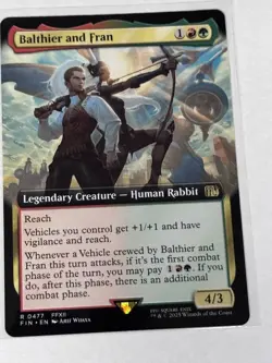 Balthier and Fran Extended Art FINAL FANTASY #477 - Image 1