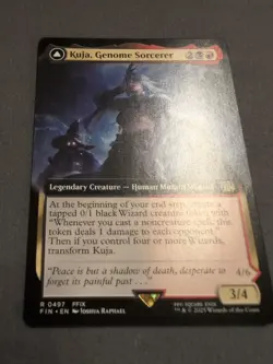 Kuja, Genome Sorcerer (Extended Art) Final Fantasy Regular Magic The Gathering - Image 5