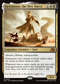 MTG Ketramose the New Dawn Aetherdrift #0209 FOIL - Image 2