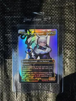 Y'shtola,Night's Blessed Borderless Foil Card MTG Final Fantasy 0207 - Image 1