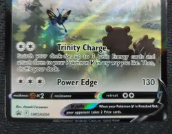 Pokemon TCG Sword & Shield Promo Card - Arceus V Full Art SWSH204 - NM - Image 3