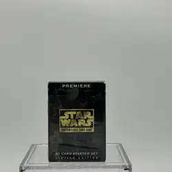 1995 Star Wars Customizable Game 60 Card Starter Set Premiere Limited Edition - Image 1