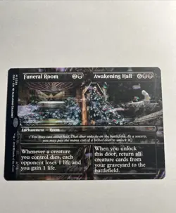 Funeral Room   Awakening Hall - Duskmourn: House of Horror MTG Plus Bonus Card! - Image 1