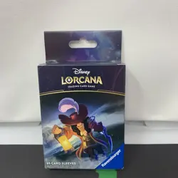 Disney Lorcana Captain Hook Card Sleeves 65 Ravensburger Sealed New In Box - Image 1