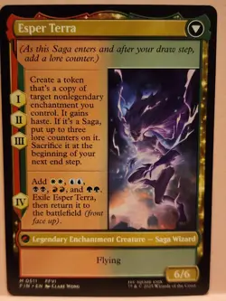Terra, Magical Adept - (Extended Art) - FINAL FANTASY - NM MTG - Image 2
