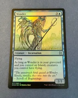 Magic MtG: *FOIL* Wonder (Eternal Masters), NM - Image 1