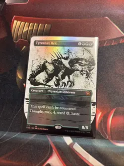 Mtg Tyrranax Rex Showcase - Phyrexia: All Will Be One FOIL + Bonus Foils - Image 5