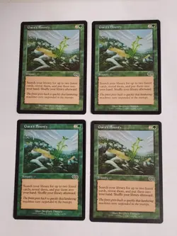 MTG Playset 4x Gaea's Bounty (Urza's Saga/Green/C) - BGM - Image 1