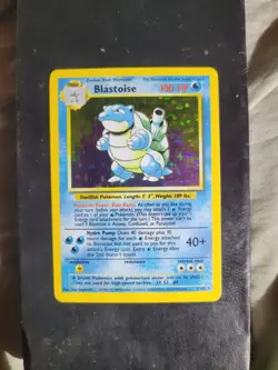 Blastoise 2/102 Base Set Unlimited Holo Rare 1999 WOTC Pokemon TCG Card - Image 1